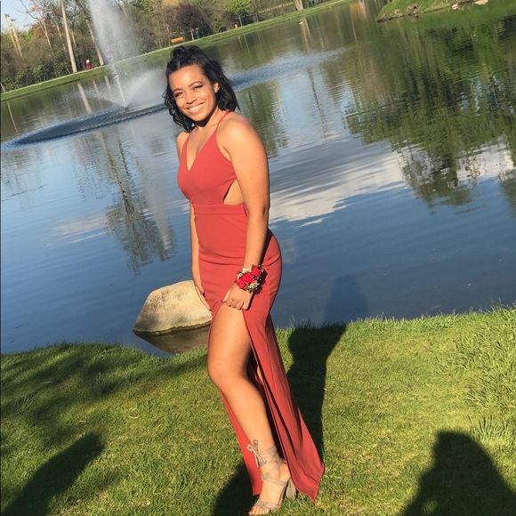 Windsor long backless dress size small - Picture 1 of 7